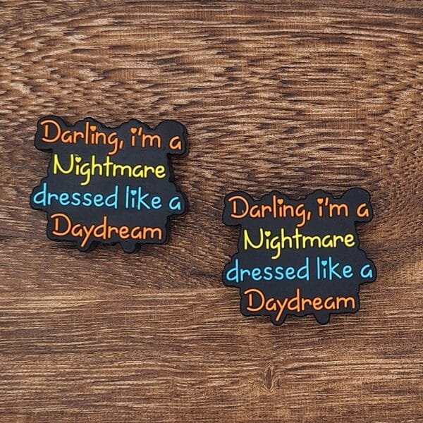 Dressed like a daydream Silicone Focal Bead