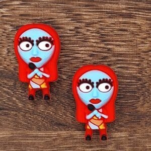 3d Nightmare Sally Silicone Focal Bead