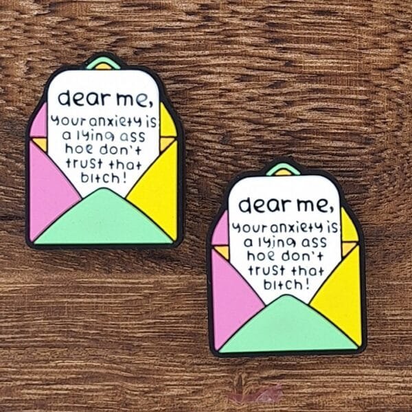 Dear Me Silicone Focal Bead