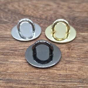 Adhesive Round Charm, choice of color