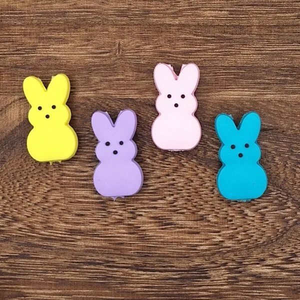 Bunny Peeps Soft PVC Focal