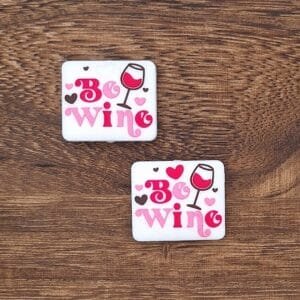 Be Wine Silicone Focal Bead