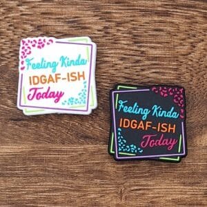 Feeling IDGAF Silicone Focal Bead