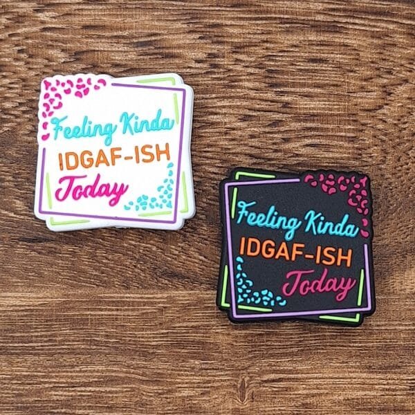 Feeling IDGAF Silicone Focal Bead