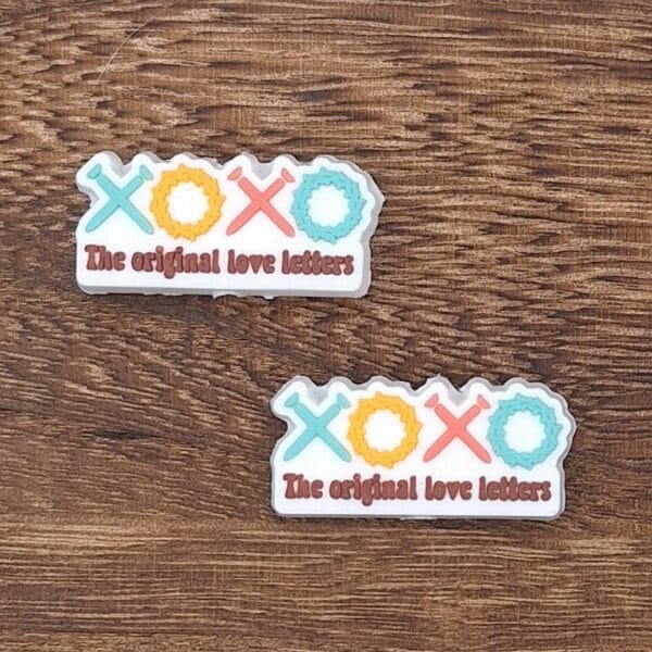 The original love letters Soft PVC Focal Bead