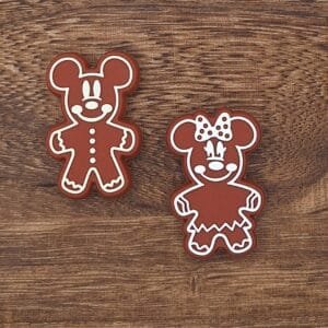 Mouse Cookie Soft PVC Focal Bead, Choice