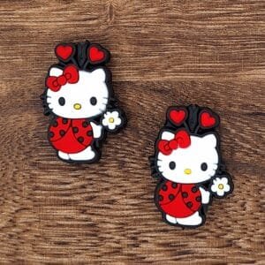 Ladybug Sweet Kitty Soft PVC Bead