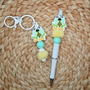Bee Kind Premade Pen or Keychain