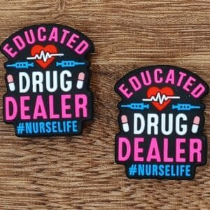 Educated Drug Dealer Silicone Focal Bead