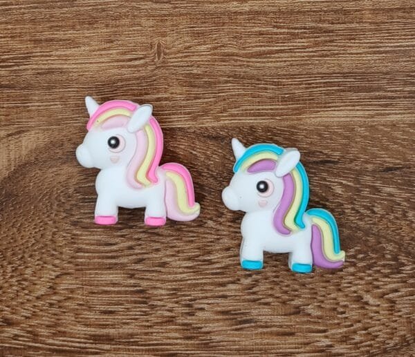 3d Unicorn Silicone Focal Bead