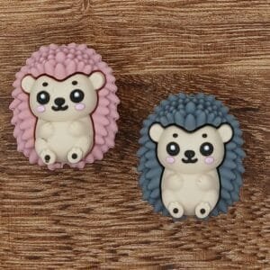 3d Hedgehog Silicone Focal Bead