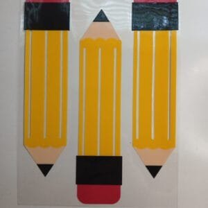 Pencils Notebook DTF