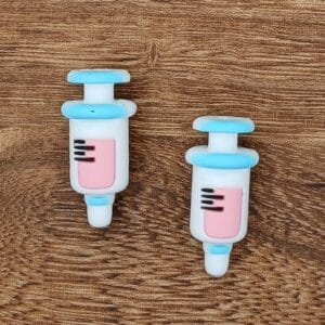 3D Syringe Silicone Focal Bead