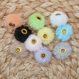 Fluffy Spacers, Random mix, 10 pack