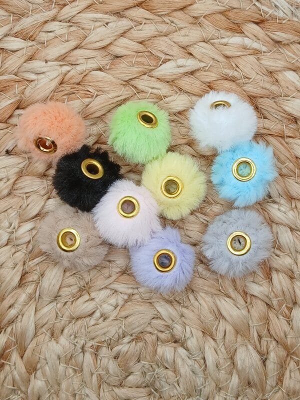 Fluffy Spacers, Random mix, 10 pack