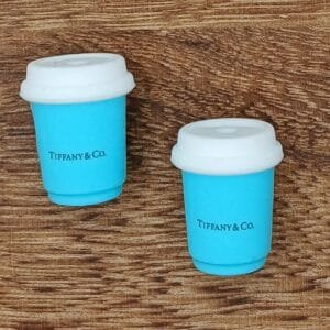 3D Tiffany Cup Silicone Focal Bead
