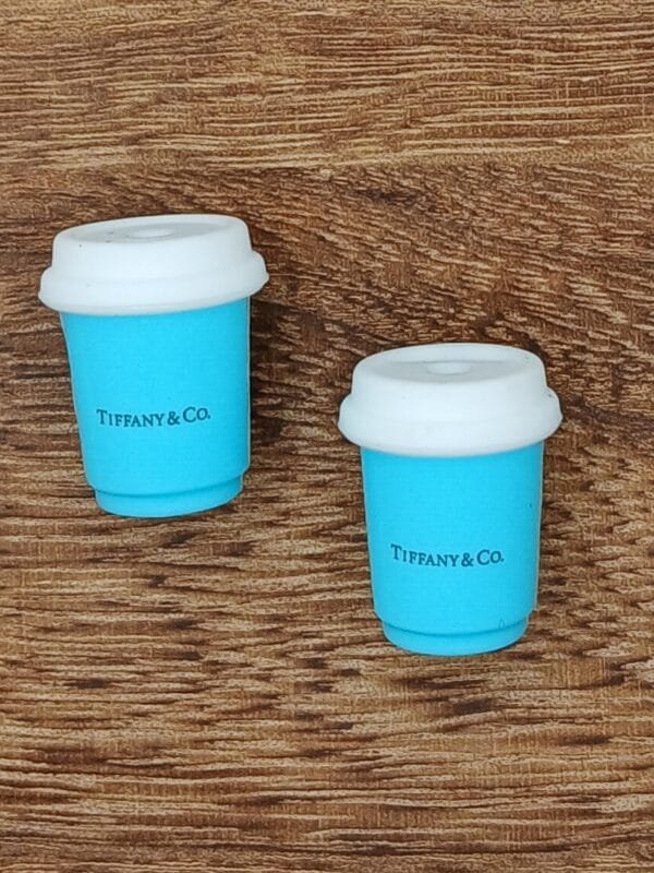 3D Tiffany Cup Silicone Focal Bead